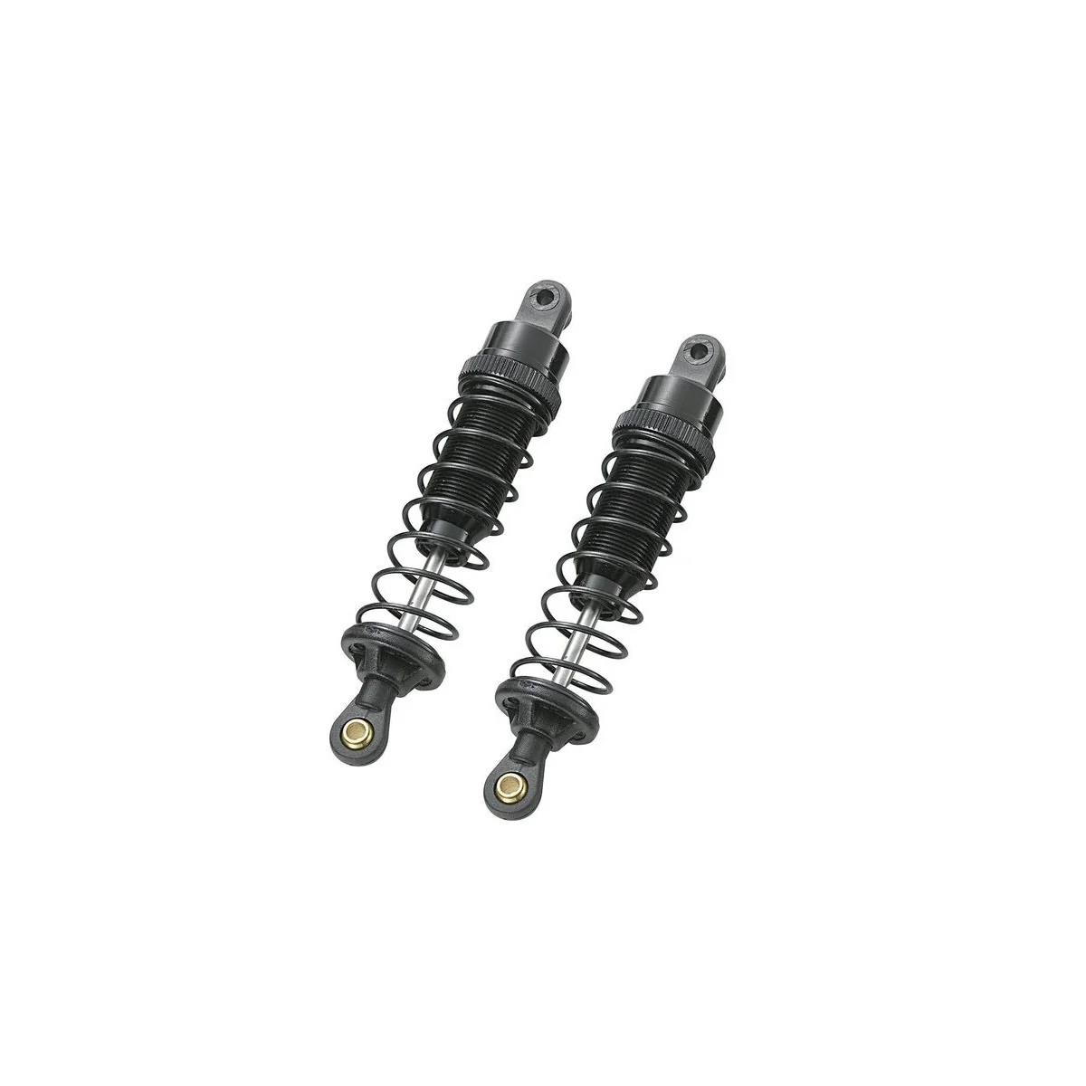Black aluminum shock absorbers 90mm (2) Siva Siva SV-15086 - 1