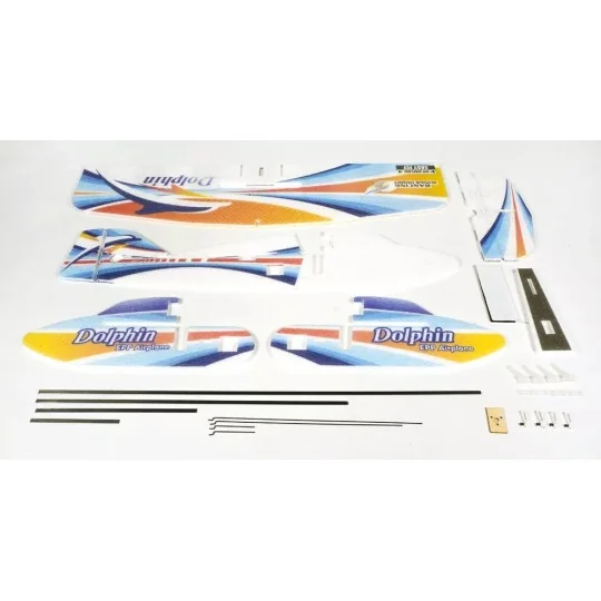 Dolphin 580mm E36 EPP Kit seul DW Hobby DW Hobby - Dancing Wings Hobby E3601 - 10 E3601-Dolphin 580mm E36 EPP Kit seul DW Hobby - E3601