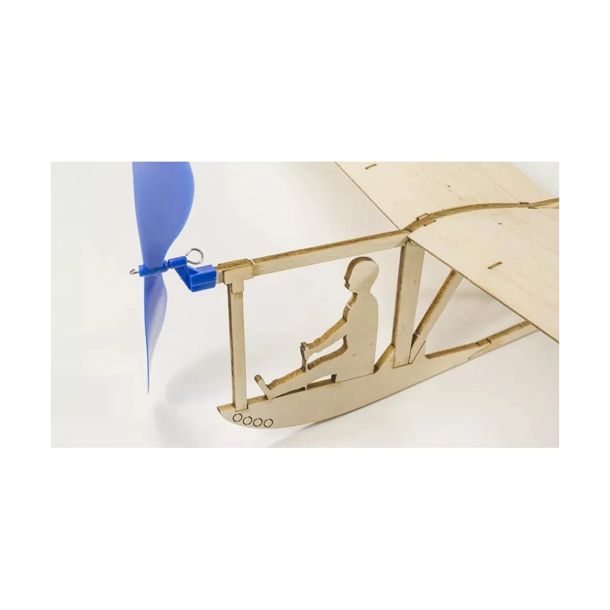 Vintage glider 638mm rubber motor 1920 kit balsa free fly DW Hobby DW Hobby - Dancing Wings Hobby VA04 - 5