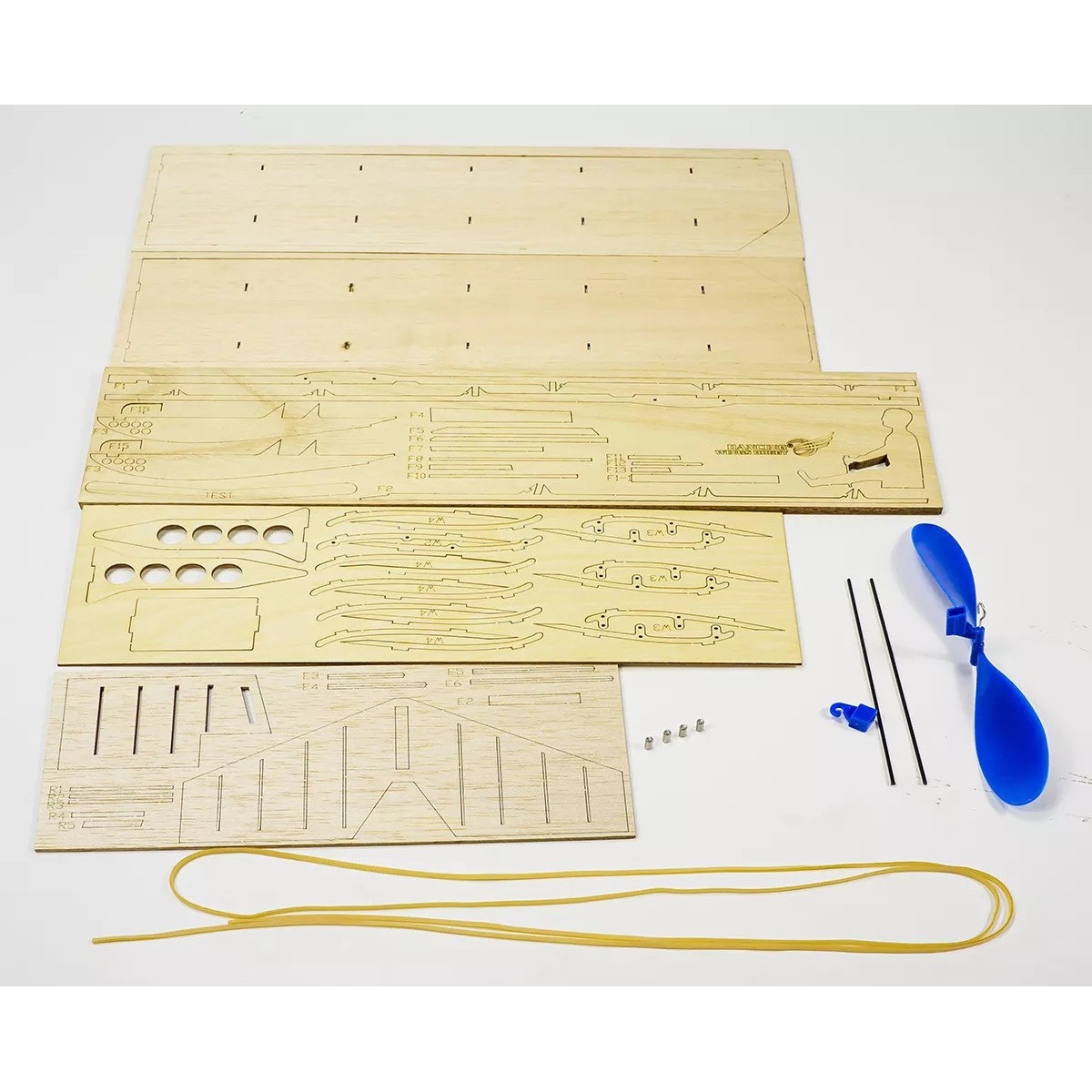 Planeur vintage 638mm moteur caoutchouc 1920 kit balsa vole libre DW Hobby DW Hobby - Dancing Wings Hobby VA04 - 9