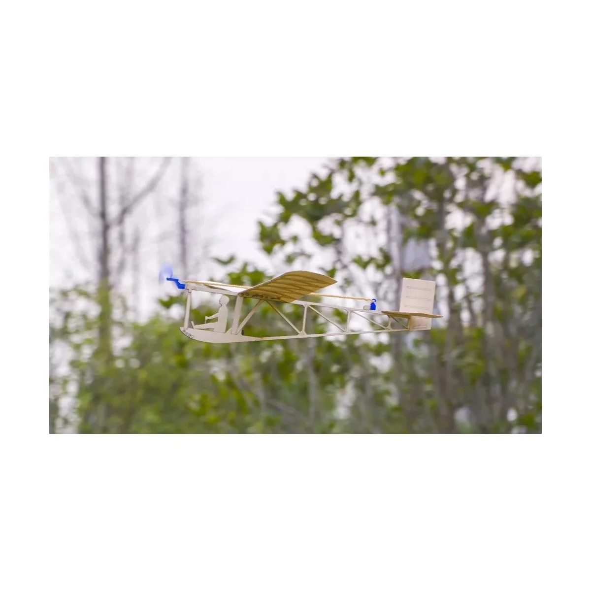 Vintage glider 638mm rubber motor 1920 kit balsa free fly DW Hobby DW Hobby - Dancing Wings Hobby VA04 - 10