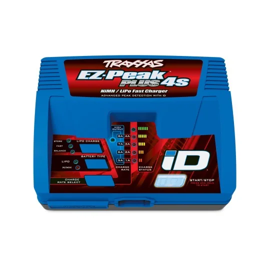 TRX-2981G-Chargeur EZ-Peak Plus 4S LiPo/NiMh ID 8A 75W Traxxas