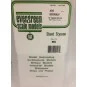 S1374516-Grid plate 1.0x6.3x150x300mm Ref: 4516 - Evergreen - S1374516