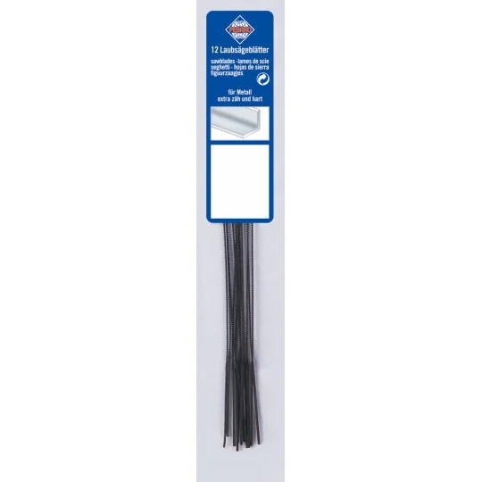 SV-135-3-12 lames de scie à chantourner pour métal, moyenne 3 Pebaro - SV-135-3