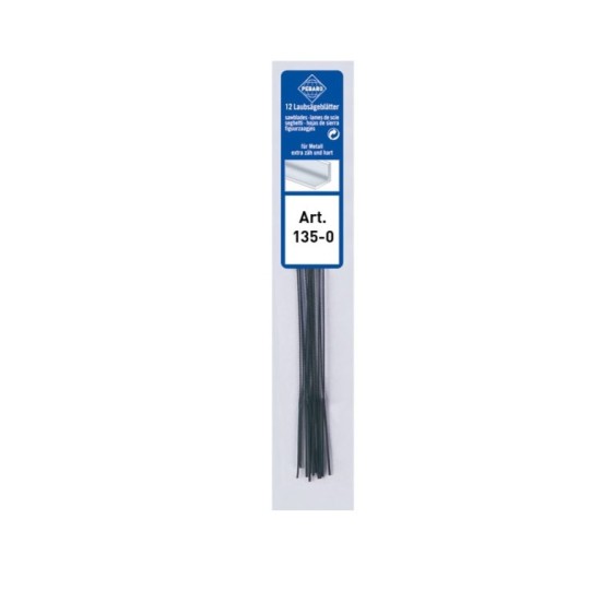 SV-135-0-12 lames de scie à chantourner pour métal, fine 0 Pebaro - SV-135-0
