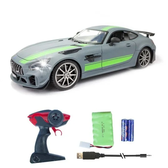 SV-50022-Mercedes-Benz AMG GT R PRO Anthracite 2.4Ghz 1/12 Siva - SV-50022