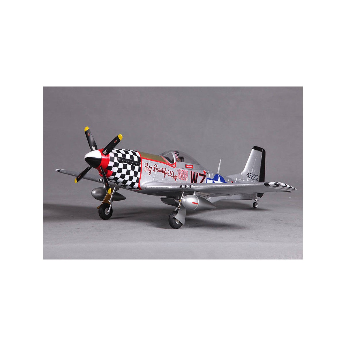 P-51D Big Beautiful Doll V2 800mm PNP FMS FMS Model FMS016P - 2