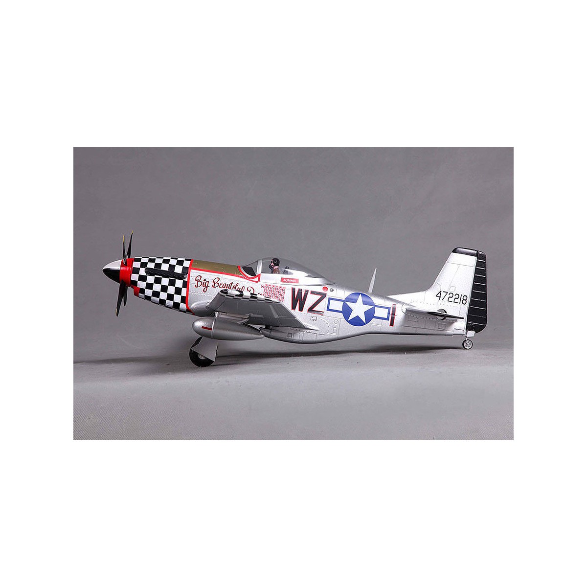 P-51D Big Beautiful Doll V2 800mm PNP FMS FMS Model FMS016P - 3