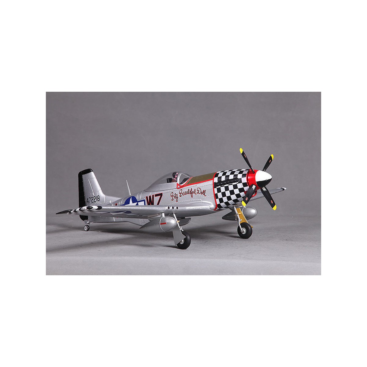 P-51D Big Beautiful Doll V2 800mm PNP FMS FMS Model FMS016P - 7