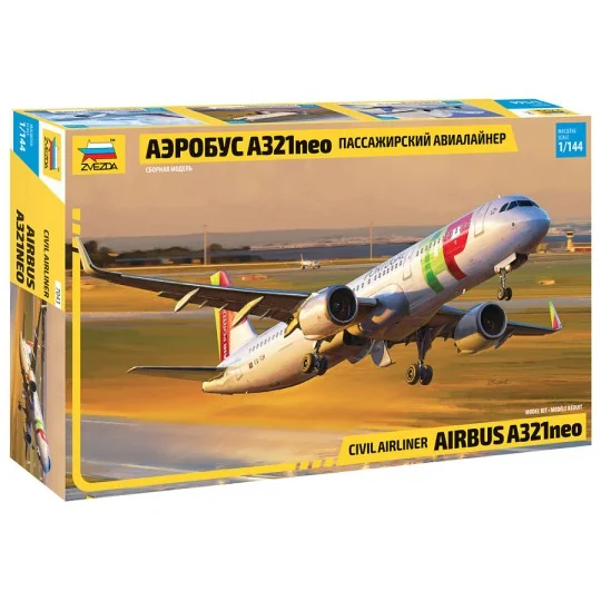 Airbus A321 Neo 1/144 Zvezda Zvezda Z7043 - 1 Z7043-Airbus A321 Neo 1/144 Zvezda - Z7043