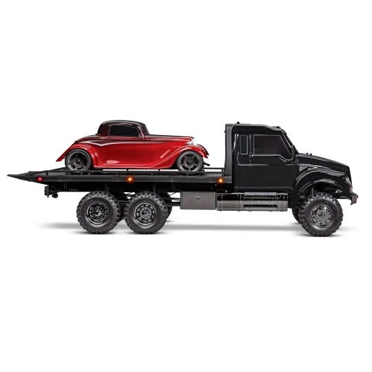 TRX-88086-4-BLK-TRX-6 Ultimate RC Hauler 6x6 Noir TQi RTR Traxxas 88086-4
