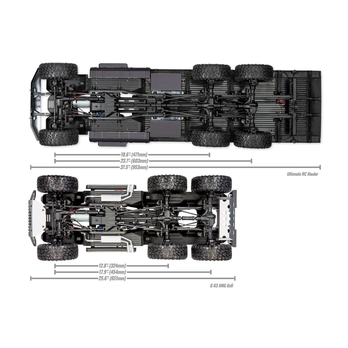 TRX-6 Ultimate RC Hauler 6x6 Black TQi RTR Traxxas 88086-4 Traxxas TRX-88086-4-BLK - 14 TRX-6 Ultimate RC Hauler 6x6 Black TQi RTR Traxxas 88086-4 Traxxas TRX-88086-4-BLK - 14