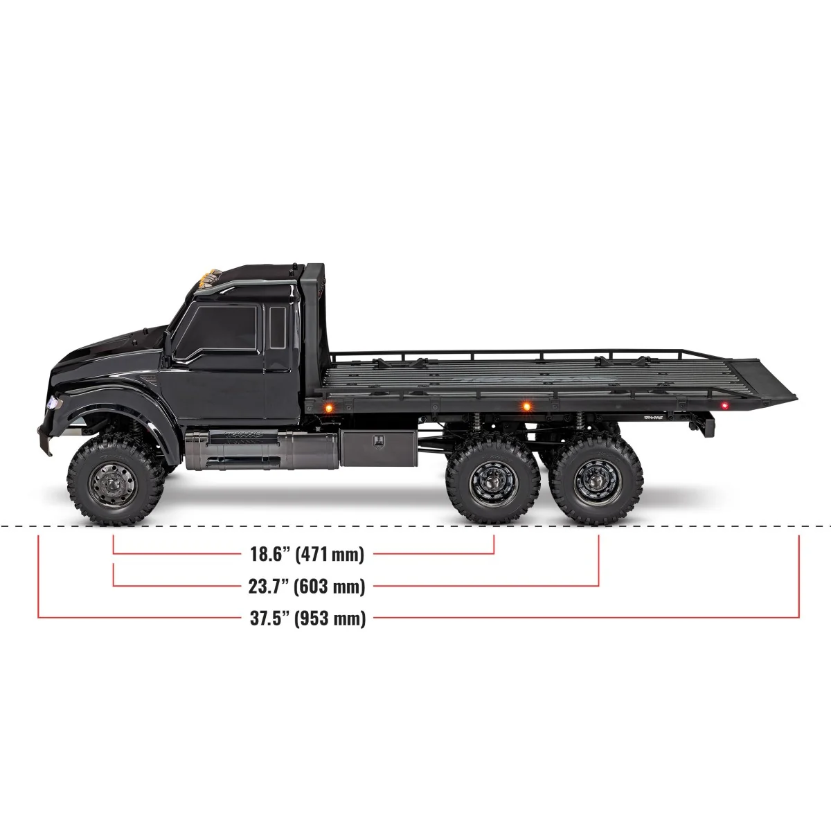 TRX-6 Ultimate RC Hauler 6x6 Noir TQi RTR Traxxas 88086-4 Traxxas TRX-88086-4-BLK - 16 TRX-6 Ultimate RC Hauler 6x6 Noir TQi RTR Traxxas 88086-4 Traxxas TRX-88086-4-BLK - 16