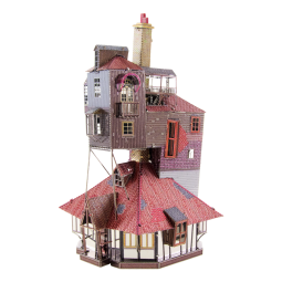 The Burrow coloré Harry Potter Metal Earth Metal Earth MMS476 - 1