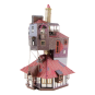 The Burrow Colorful Harry Potter Metal Earth Metal Earth MMS476 - 1 MMS476-The Burrow Colorful Harry Potter Metal Earth - MMS476