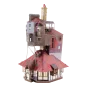 The Burrow Colorful Harry Potter Metal Earth Metal Earth MMS476 - 1 MMS476-The Burrow Colorful Harry Potter Metal Earth - MMS476