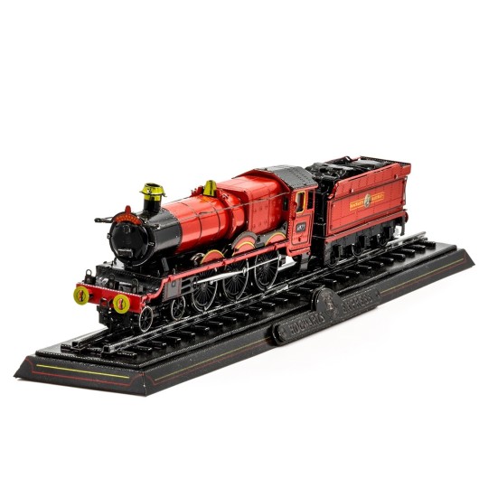 MMS477-Colorful Hogwarts Express Train with Harry Potter Metal Earth Rails