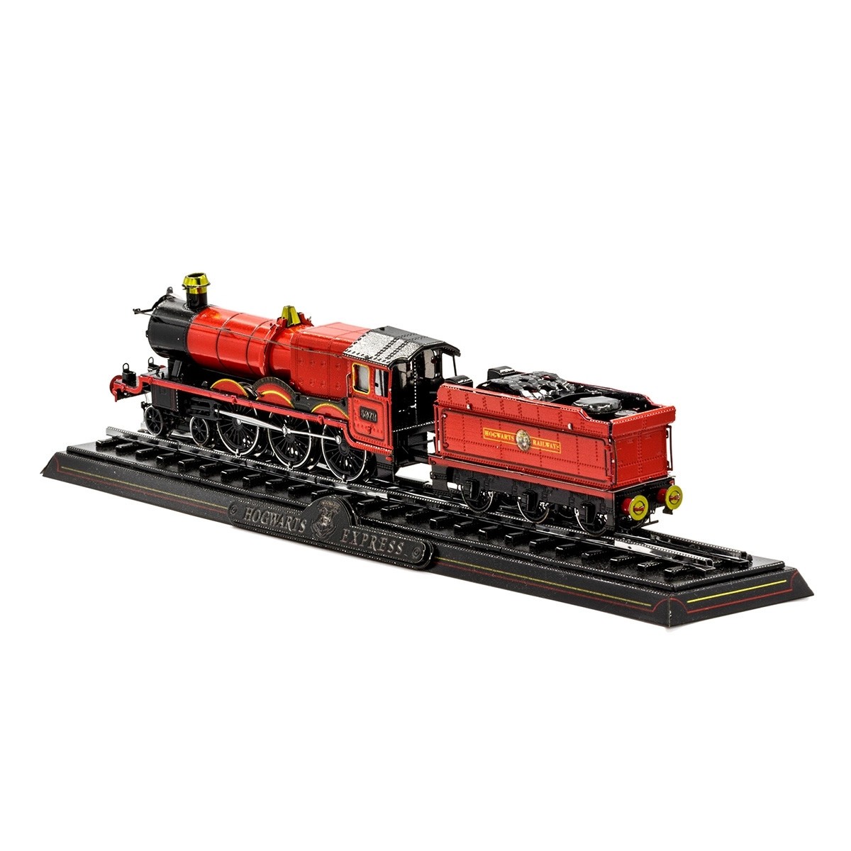 Train Poudlard Express coloré avec rails Harry Potter Metal Earth Metal Earth MMS477 - 3