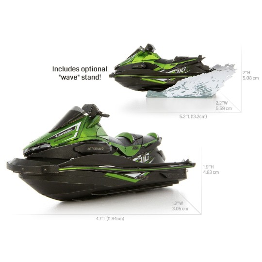 ICX144-Iconx Jet Ski Kawasaki Ultra 310LX Metal Earth - ICX144