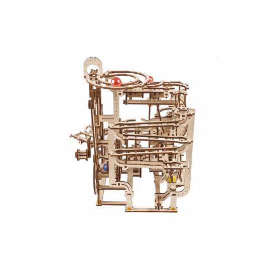 UG-70157-Parcours à Billes avec Élévateur gradins Puzzle 3D bois UGEARS