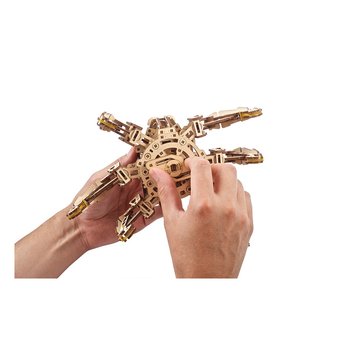 Explorer Hexapod Puzzle 3D wood UGEARS UGEARS UG-70158 - 8