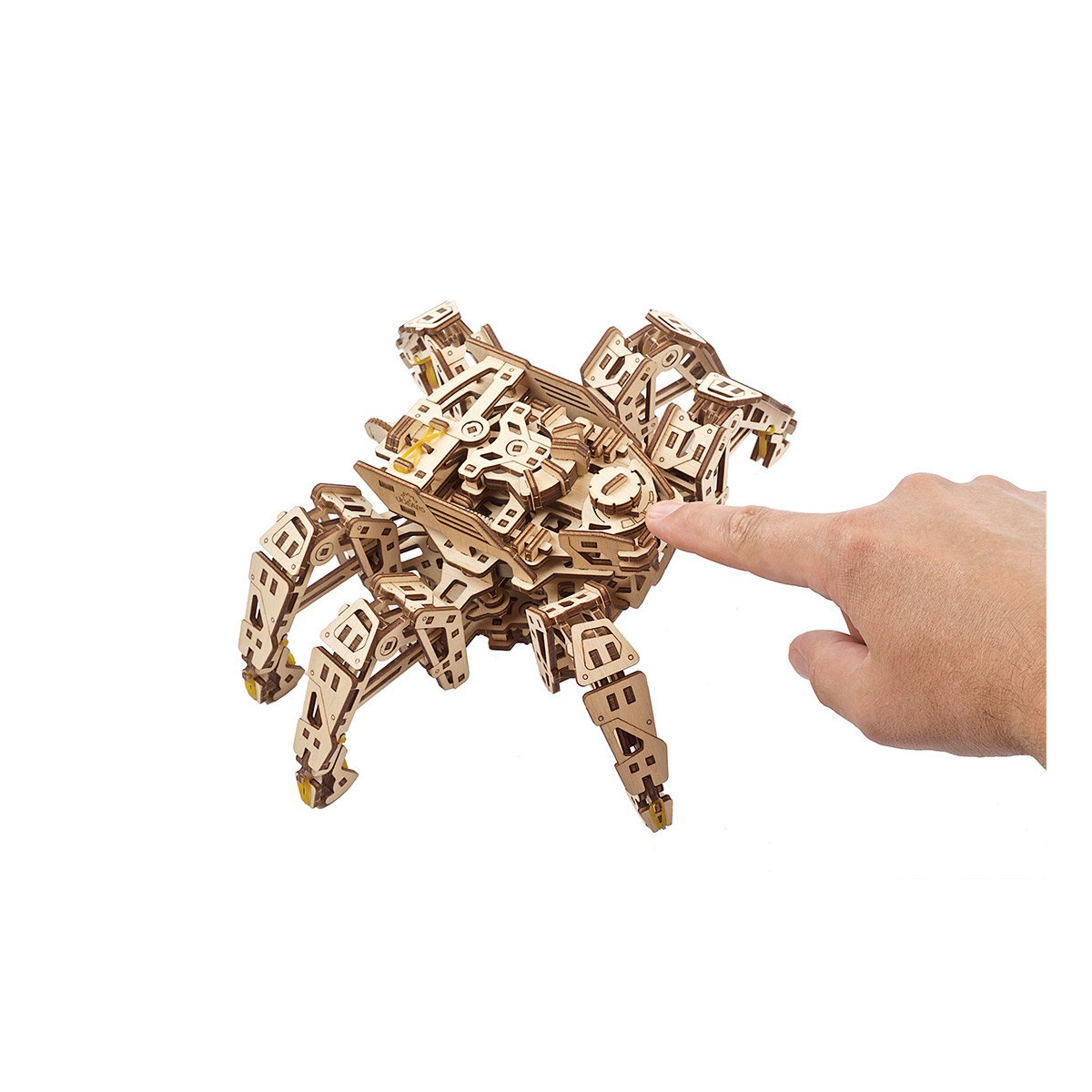 Explorer Hexapod Puzzle 3D wood UGEARS UGEARS UG-70158 - 9