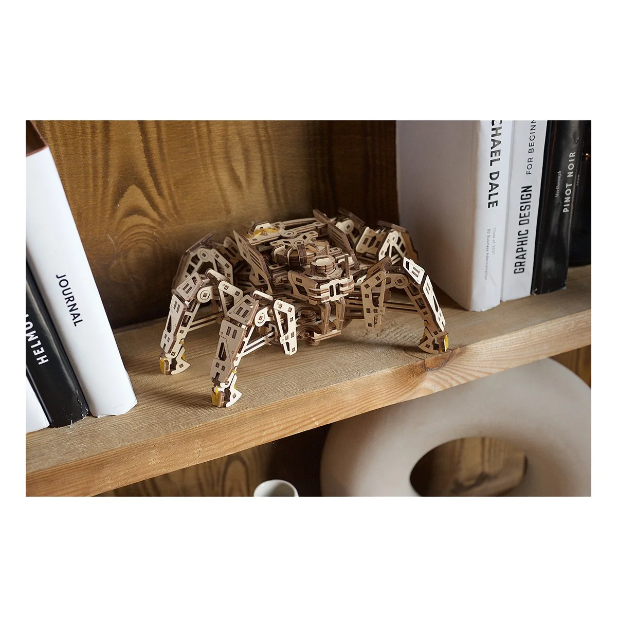 Explorer Hexapod Puzzle 3D wood UGEARS UGEARS UG-70158 - 11