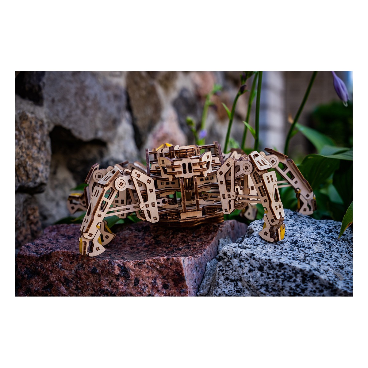 Explorer Hexapod Puzzle 3D wood UGEARS UGEARS UG-70158 - 13