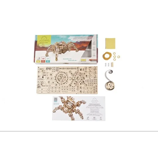 UG-70158-Explorer Hexapod Puzzle 3D wood UGEARS - UG-70158