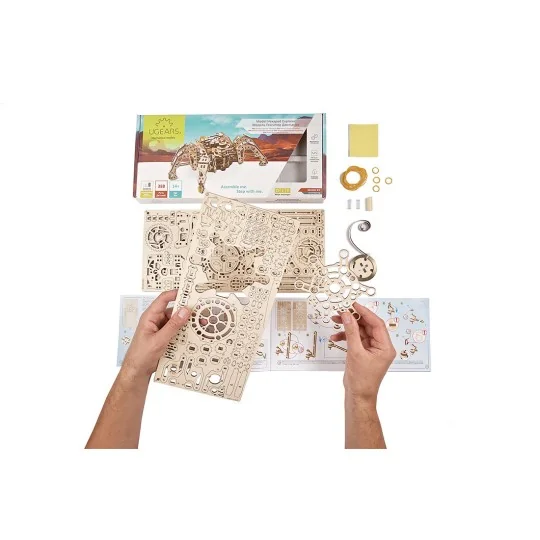 UG-70158-Explorer Hexapod Puzzle 3D wood UGEARS - UG-70158