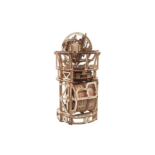 Horloge observateur du ciel Puzzle 3D bois UGEARS UGEARS UG-70162 - 3 UG-70162-Horloge observateur du ciel Puzzle 3D bois UGEARS - UG-70162