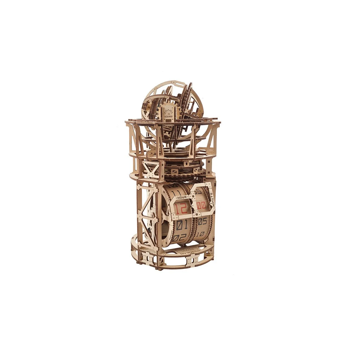 Horloge observateur du ciel Puzzle 3D bois UGEARS UGEARS UG-70162 - 3 Horloge observateur du ciel Puzzle 3D bois UGEARS UGEARS UG-70162 - 3