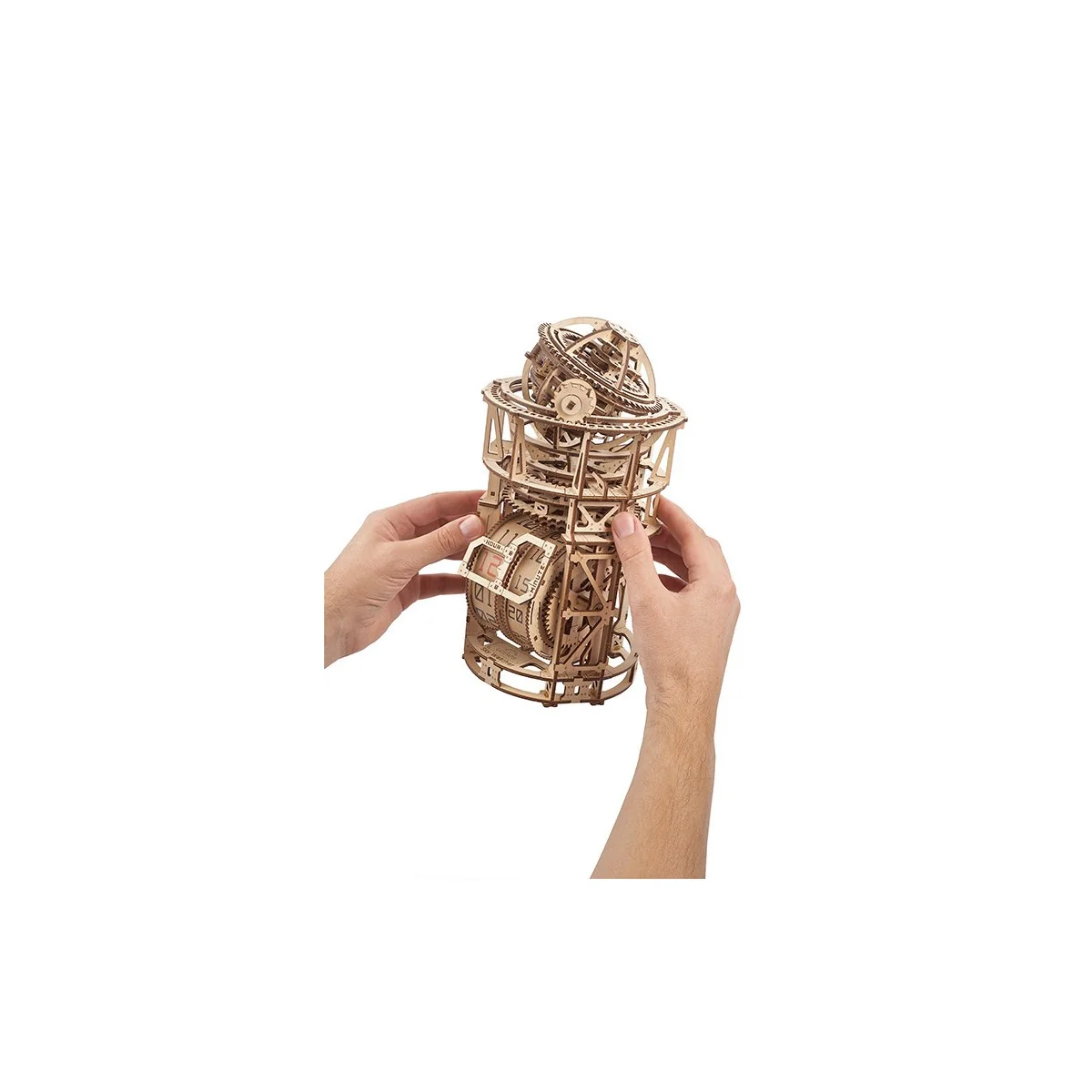 Horloge observateur du ciel Puzzle 3D bois UGEARS UGEARS UG-70162 - 7 Horloge observateur du ciel Puzzle 3D bois UGEARS UGEARS UG-70162 - 7