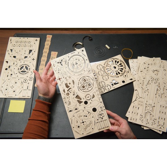 Sky Watcher Puzzle 3D Wood UGEARS UGEARS UG-70162 - 9 UG-70162-Sky Watcher Puzzle 3D Wood UGEARS - UG-70162