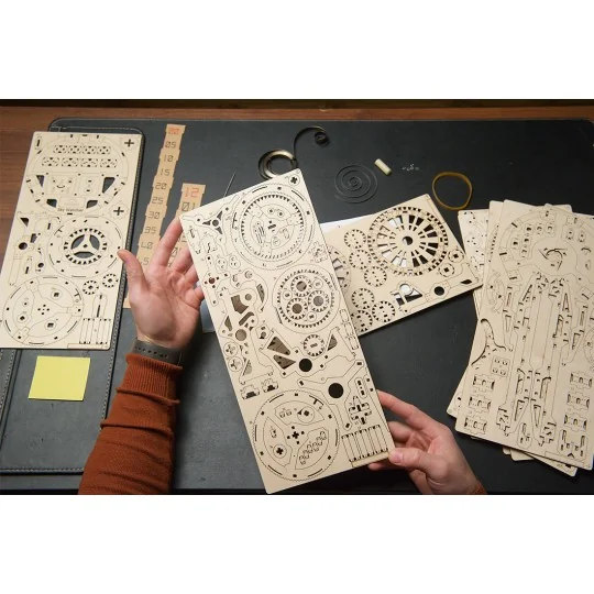 Sky Watcher Puzzle 3D Wood UGEARS UGEARS UG-70162 - 9 UG-70162-Sky Watcher Puzzle 3D Wood UGEARS - UG-70162