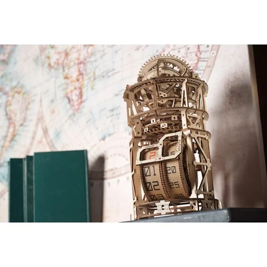 Horloge observateur du ciel Puzzle 3D bois UGEARS UGEARS UG-70162 - 13 UG-70162-Horloge observateur du ciel Puzzle 3D bois UGEARS - UG-70162