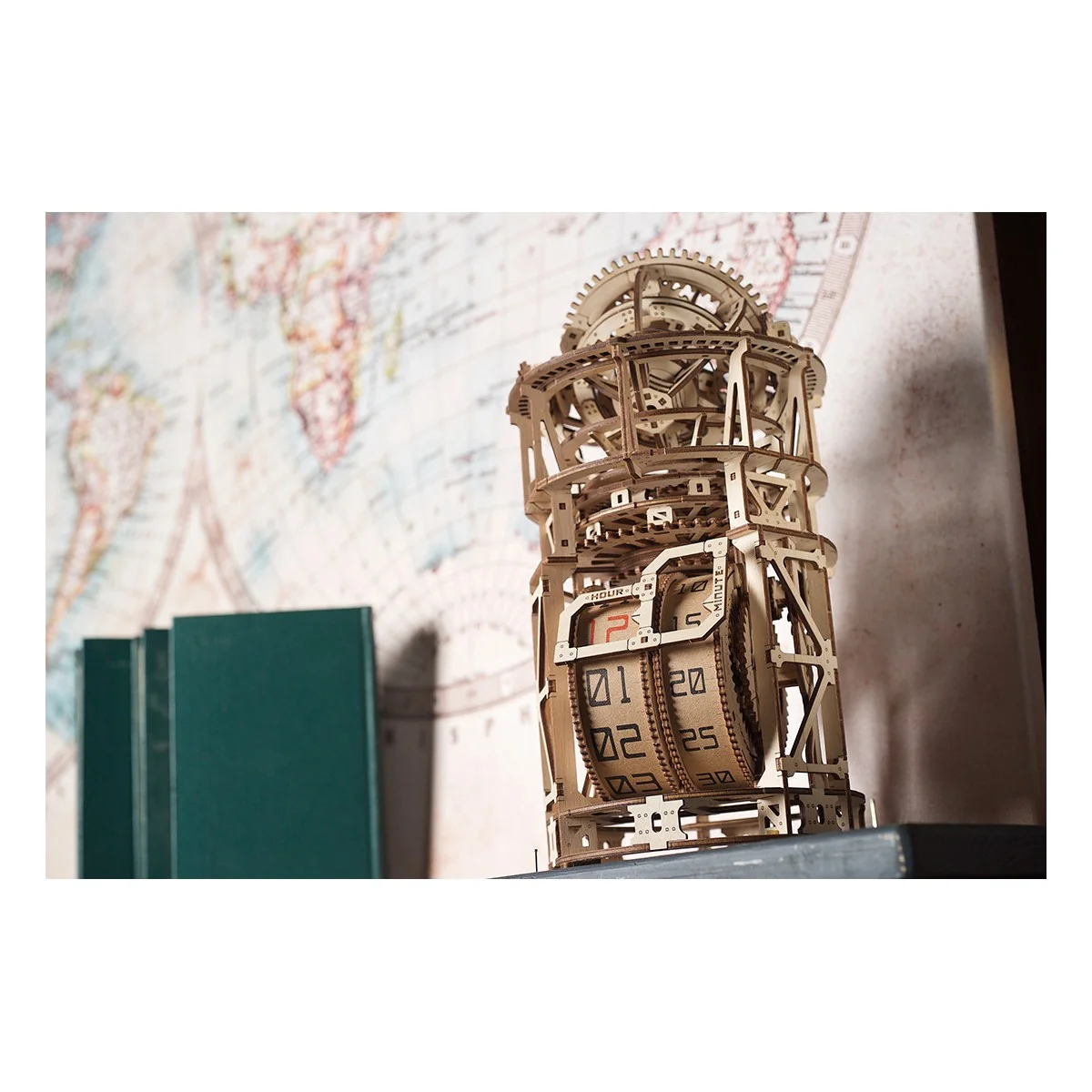 Horloge observateur du ciel Puzzle 3D bois UGEARS UGEARS UG-70162 - 13 Horloge observateur du ciel Puzzle 3D bois UGEARS UGEARS UG-70162 - 13