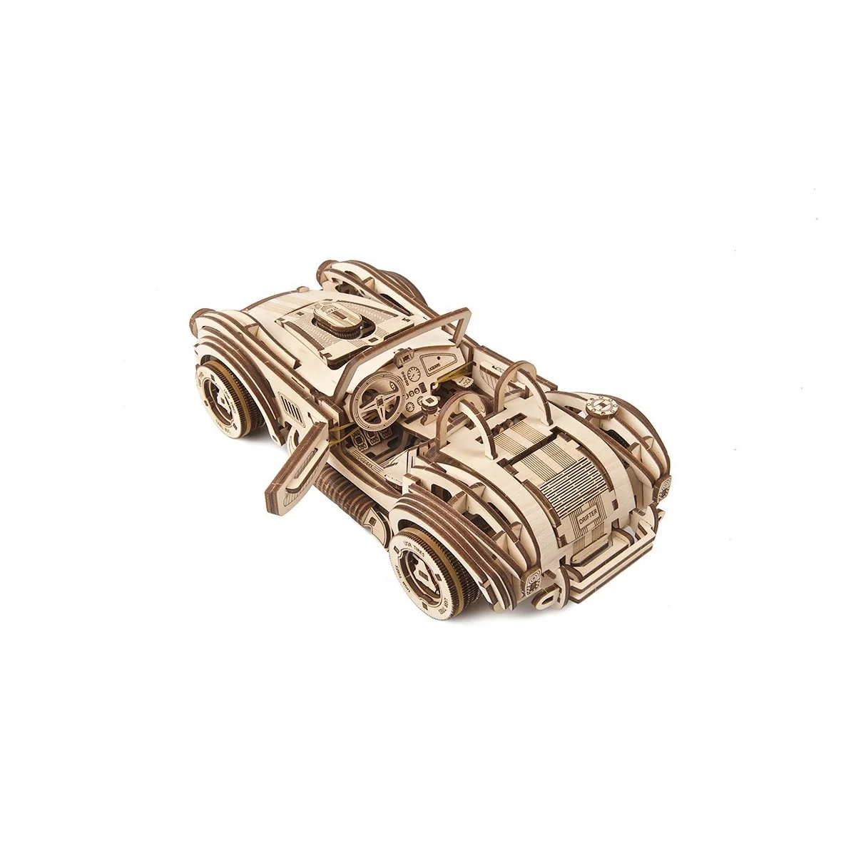 Race car Drift Cobra Puzzle 3D wood UGEARS UGEARS UG-70161 - 7 Race car Drift Cobra Puzzle 3D wood UGEARS UGEARS UG-70161 - 7