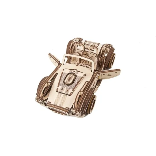 Race car Drift Cobra Puzzle 3D wood UGEARS UGEARS UG-70161 - 8 UG-70161-Race car Drift Cobra Puzzle 3D wood UGEARS - UG-70161