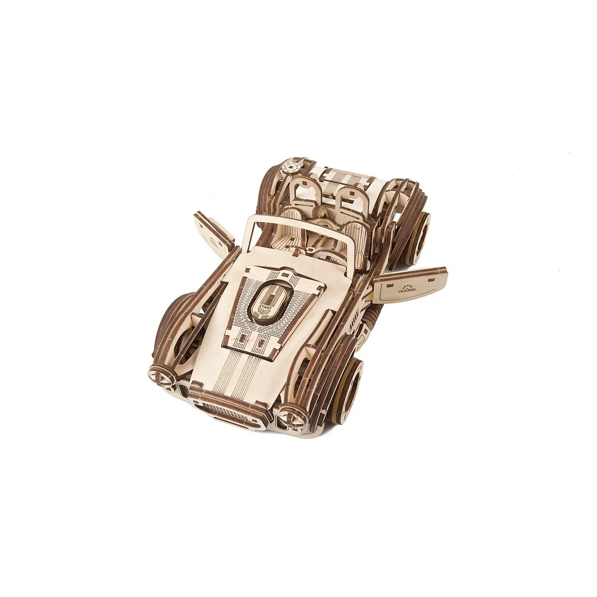 Voiture de course Drift Cobra Puzzle 3D bois UGEARS UGEARS UG-70161 - 8