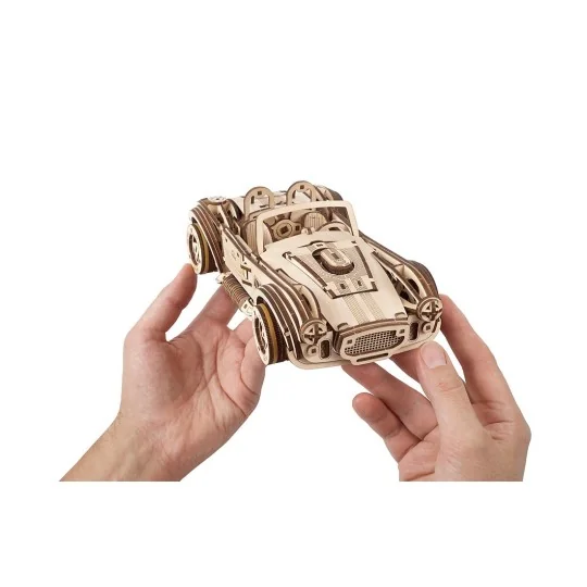 Race car Drift Cobra Puzzle 3D wood UGEARS UGEARS UG-70161 - 13 UG-70161-Race car Drift Cobra Puzzle 3D wood UGEARS - UG-70161