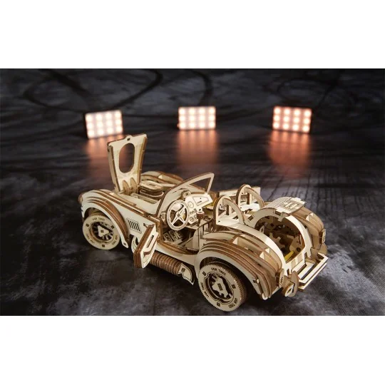 Race car Drift Cobra Puzzle 3D wood UGEARS UGEARS UG-70161 - 19 UG-70161-Race car Drift Cobra Puzzle 3D wood UGEARS - UG-70161