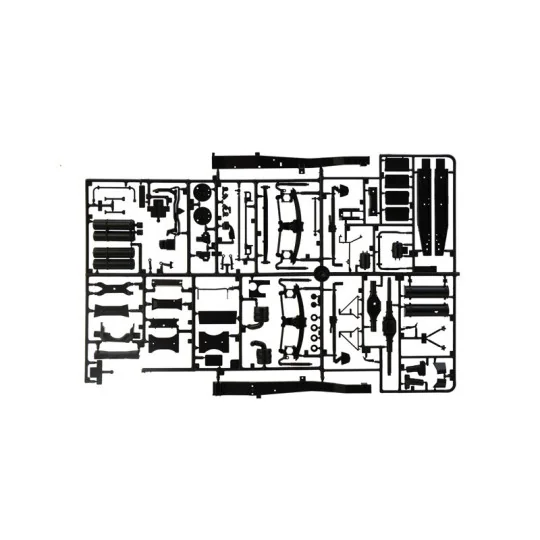 I3956-Mercedes-Benz SK 1844 LS V8 1/24 Italeri - I3956