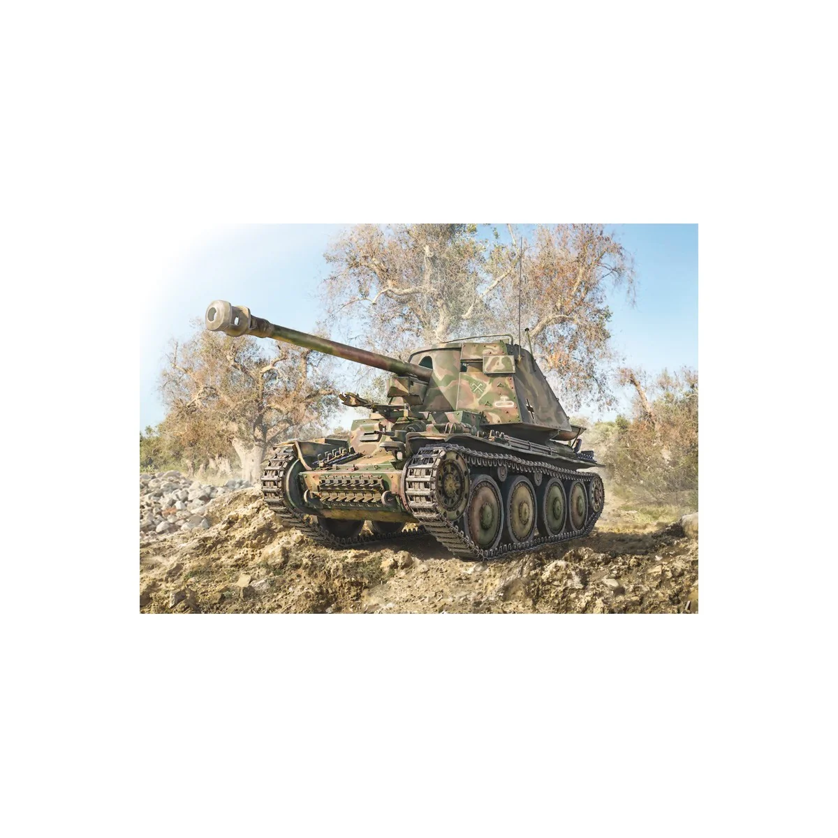 Char Sd.Kfz.138 Marder III H 1/35 Italeri Italeri I6566 - 1 Char Sd.Kfz.138 Marder III H 1/35 Italeri Italeri I6566 - 1