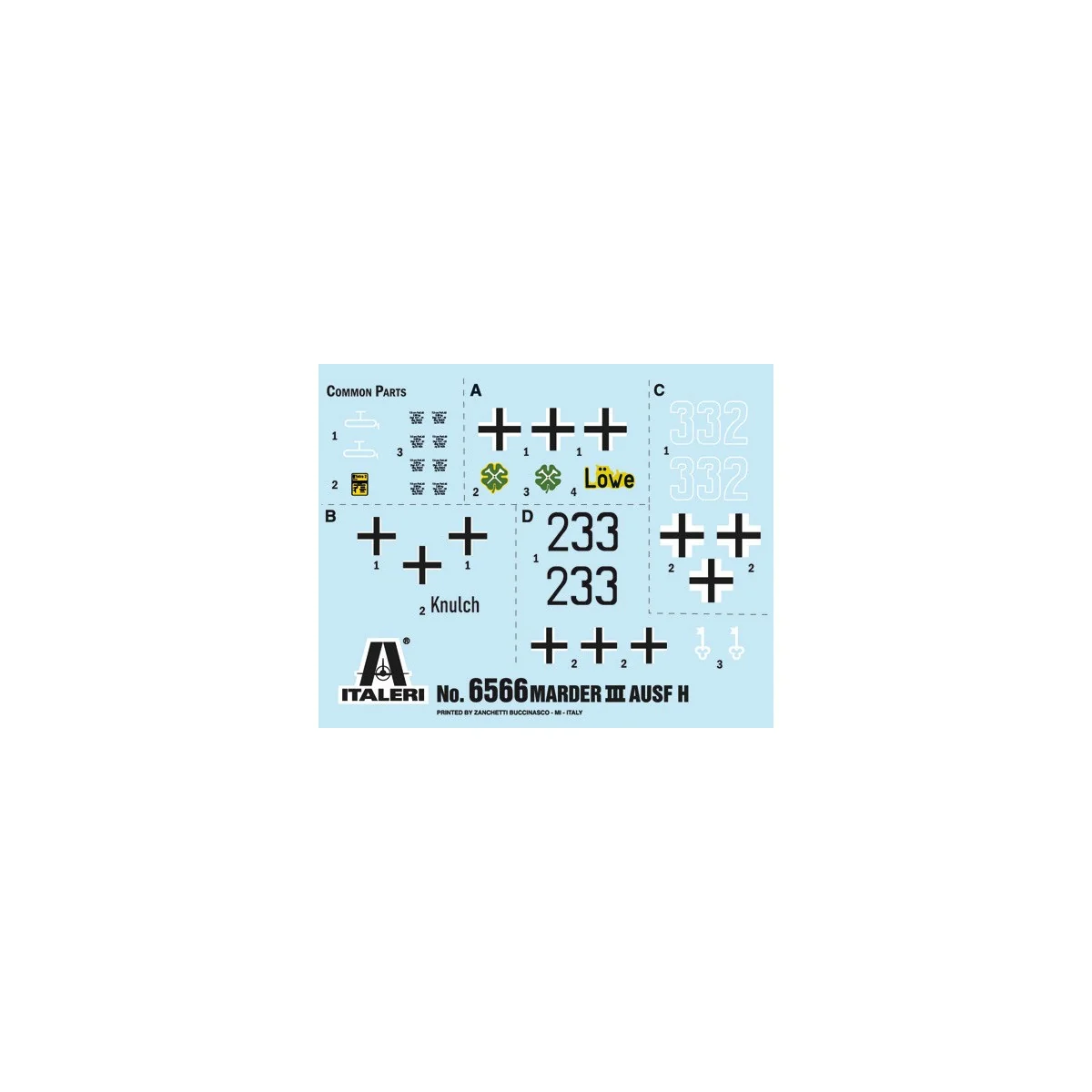 Char Sd.Kfz.138 Marder III H 1/35 Italeri Italeri I6566 - 3