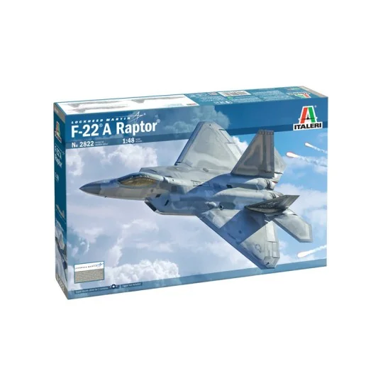I2822-F-22A Raptor 1/48 Italeri - I2822