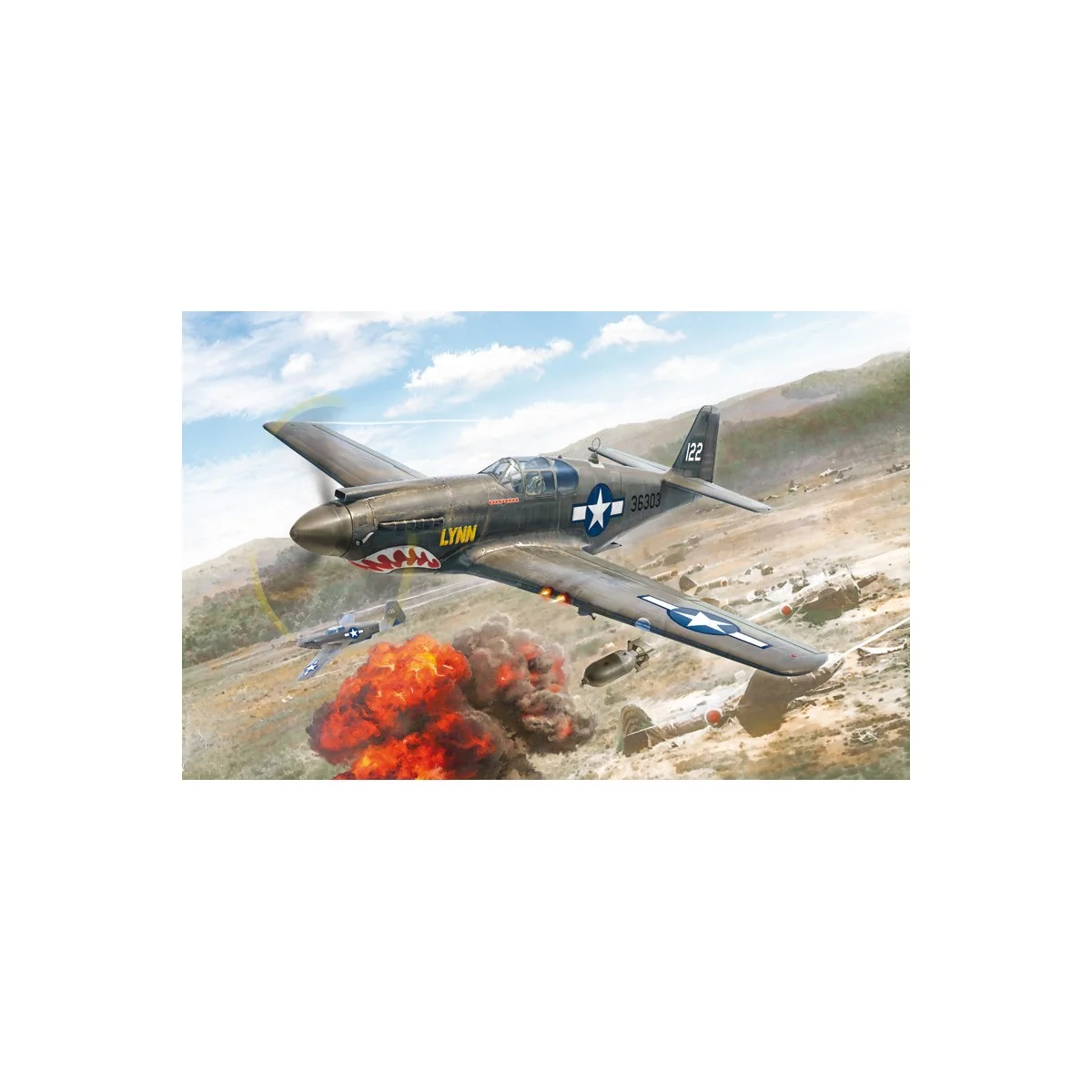 P-51A Mustang 1/72 Italeri Italeri I1423 - 1