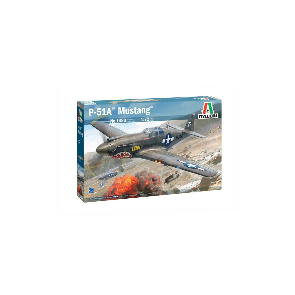 P-51A Mustang 1/72 Italeri Italeri I1423 - 2