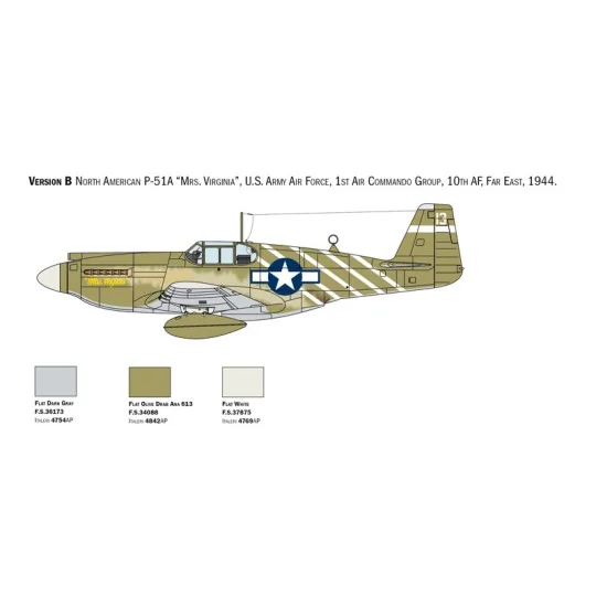I1423-P-51A Mustang 1/72 Italeri - I1423