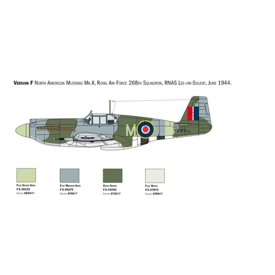 I1423-P-51A Mustang 1/72 Italeri - I1423